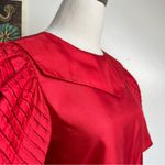 Lanz Salisbury Lanz Originals Vintage 1980s Red Skirt & Top Set Photo 10
