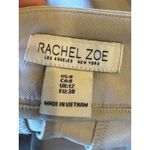 Rachel Zoe  Pants Women 8 Beige High Rise Wide Leg Cropped Trousers NWT Photo 7