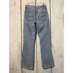 American Eagle Distressed 90's Bootcut Relaxed Light Wash Y2K Denim Jeans Size 4 Photo 2