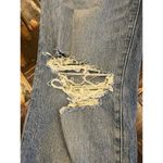 Madewell Perfect Vintage Straight Jean Women 28 Distressed Y2K Grunge 90s Fringe Photo 10