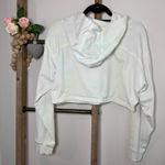 Lululemon  Cropped Hoodie Sweatshirt Size 10 Stain‎ Photo 7