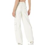 BLANK NYC NWT  Franklin Fit Cargo Pants Textured Ivory Utility Style 28 Photo 1