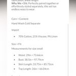 Free People Veda Sweater Set Sz M Photo 5