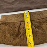 Lauren Merkin  Brown Suede Leather Cutout Design Clutch w/Dustbag Photo 6