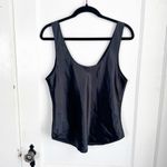 Farr West Vintage Satin Sleek Reversible Camisole Tank Top Black Style 123 Large Photo 6
