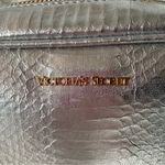 Victoria's Secret Victoria Secret Silver Snakeskin Purse Bag (Official 2016 Fashion Show Bag) Photo 3