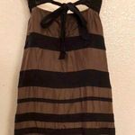 BCBGMAXAZRIA Beautiful NWOT chocolate brown and black  Dress. Sz XS Photo 1