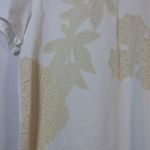 ZARA WHITE LACE APPLIQUE TEE SHORT SLEEVE SIZE SMALL Photo 3