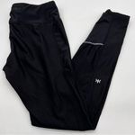 Kyodan Ankle Length Jogging Legging w/Black on Black Geometric Print Hidden Sz 4 Photo 2