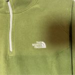 The North Face TKA Glacier 1/4 Zip Fleece Pullover Womens Green Size Large Photo 3