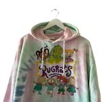 Nickelodeon Rugrats Tie-Dye  HOODIE Multicolor Soft Kangaroo Pocket SZ XL #1302 Photo 2