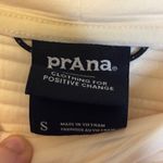 prAna  Sweatshirt Women's Size‎ Small Cropped Ribbed Yellow Photo 2