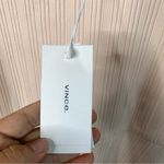 Vince  ribbed cream‎ blush sweetheart tank sweater midi dress size XL Photo 10