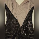 Windsor Glamourus Black Sequin Long Sleeve Dress Photo 5