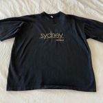 Vintage Sydney Australia Tee Black Size L Photo 3