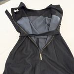 Calvin Klein  Chambray Denim Ruffle Sleeve Belt‎ Wide Leg Crop Jumpsuit Pockets 6 Photo 8