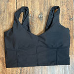 Abercrombie & Fitch Your Personal Best YPB black bustier style athletic tank Size XL Photo 0