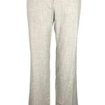Banana Republic Jackson Fit Beige Stretch Khaki Flared Ankle Dress Pants Size 6 Photo 0
