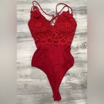 Rue 21  red lace bodysuit size 4X NWT Photo 1