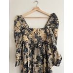 Ulla Johnson  Natilda Puff Sleeve Midi Dress in Bellflower Size 8 Photo 6