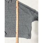 Under Armour  Womens Sz. Medium Oversized UA Rival Cropped Heather Gray Hoodie Photo 6