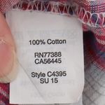 Madewell  Ex Boyfriend Plaid Shirt Womens Western Preppy Coastal Cowgirl Size S Photo 2