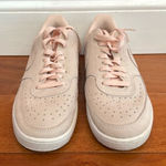 Nike  Women's Court Vision Low Fashion Athletic Sneakers Orange Pearl size 8.5 Photo 0