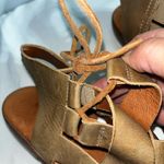 Free People  woven shoes with leather tie, size 37 Photo 9