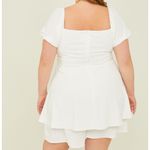Altar'd State NEW Arula White Romper Plus Size B / 2X NWT Photo 5