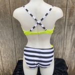 New Woman’s Yellow and Black Bikini with Striking Contrast Size Small Photo 3