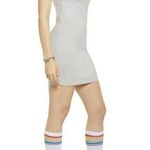 BP Nordstrom Bodycon tube strapless dress MEDIUM heather gray Photo 0