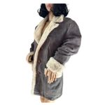 American Vintage 1990s Kentfield Genuine Shearling Penny Lane Coat XL Photo 8