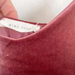Mind Code Mauve Velour Spaghetti Strap Mini Dress Size Medium Photo 9