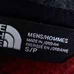 The North Face Fleece Women S Red Black Buffalo Plaid Half Zip Pullover Mock Nec Photo 4