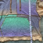 Jaded London oversized patchwork lightweight knitted hoodie wool blend 4 Photo 6