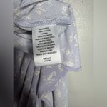 Treasure & Bond Nordstrom  Floral Ivory Little Princess  Purple Maxi Dress Photo 6