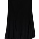 Max Studio black skirt with lots of pleats and ruffle bottom. Size Small. EUC Photo 0