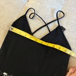 Theory Silk Rubin Plaid Sundress Black/White One Size Photo 8