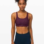 Lululemon Run Times Bra maroon color Photo 0