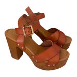 Limelight Vintage Vegan Platform Sandals Shoe Photo 0