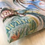 Impulse California | Havana Map Thin Soft Button Down Jacket Blue Size XL Photo 4