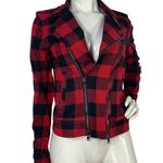 Hudson Jeans Hudson Cynic Moto Jacket Tundra Plaid Photo 0