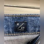 Lucky Brand Lucky Womens High Rise Mom Ankle Jean Drew Medium Blue Wash SZ 8/29 Photo 3