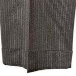 Venezia Jeans Gray Pinstripe Petite Dress Pants Size 16P Photo 4