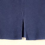 Uniqlo | Navy Blue Ribbed Pull-on Stretch Pencil Skirt Sz XS Photo 1