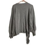 Vera Wang Simply Vera  Gray Asymmetrical Sweater‎ Photo 1