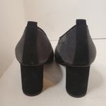 Brunate Dark Grey and Black Suede High Heels Size 38.5 Photo 3