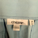 Chico's NWOT Chico’s Zenergy Neema Side Piping Ankle Pants Blue Size 12 Chico’s 2 Photo 3