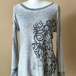 Harley Davidson  | Gray Graphic Long Sleeve Thermal Tee Sz XL Photo 0
