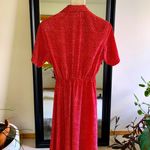 Vintage 50’s Breli Red & White Dress Size 10 Photo 1